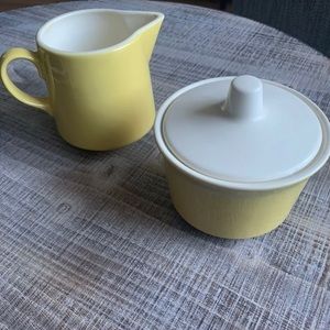 Vintage Sugar and Creamer Set